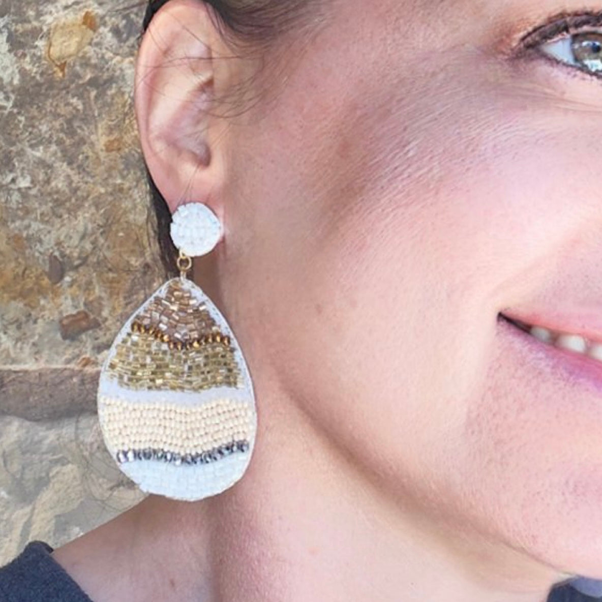 Egg Shaped Earrings