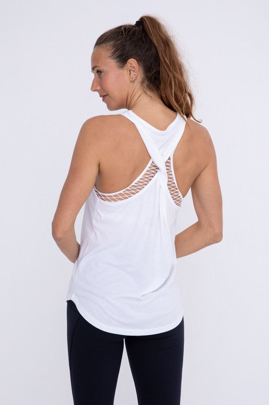 Taryn Twist Back Tank Top