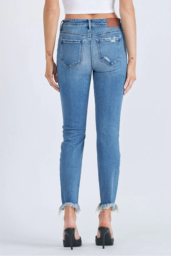 Amelia Hidden High Rise Skinny Jeans